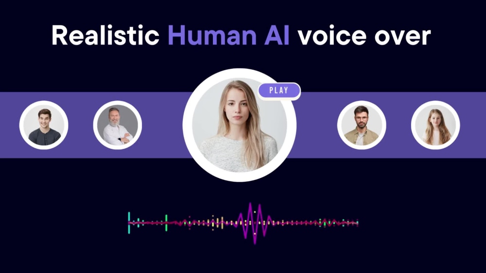 Professional and real humanlike AI voiceover in any Accent, Age