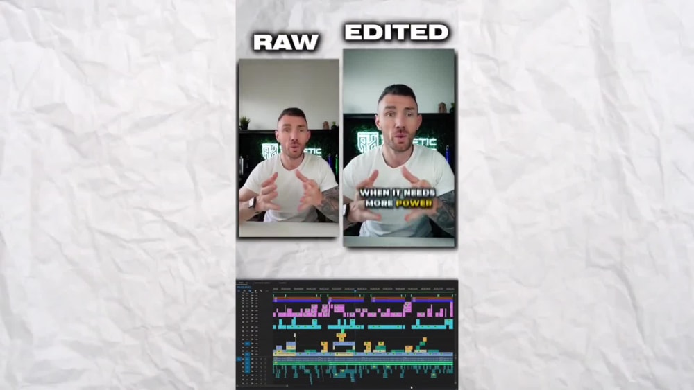 Modern short form editing for youtube, tiktok, instagram | Upwork