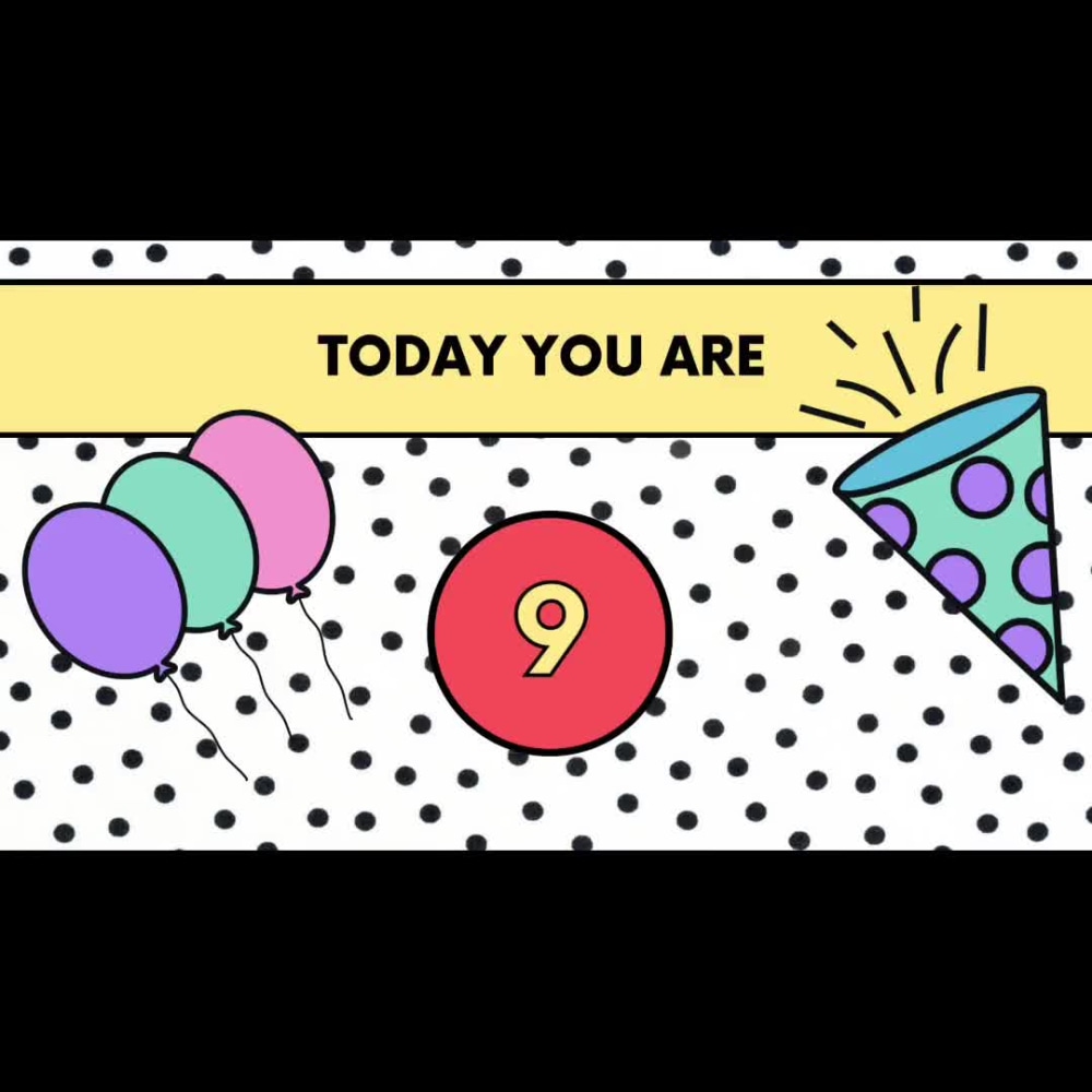 Creative happy birthday video for you Upwork