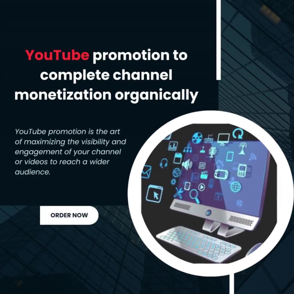 YouTube promotion to complete channel monetization organically | Upwork