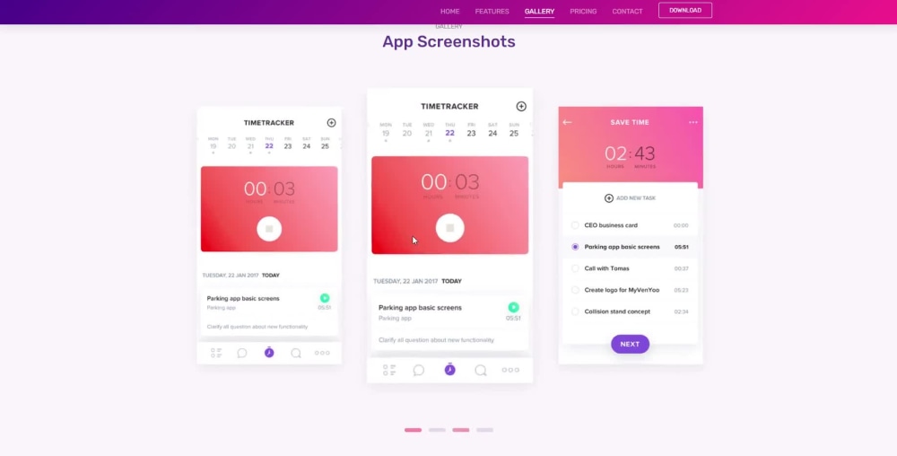 A responsive landing page using HTML, CSS, and JS | Upwork