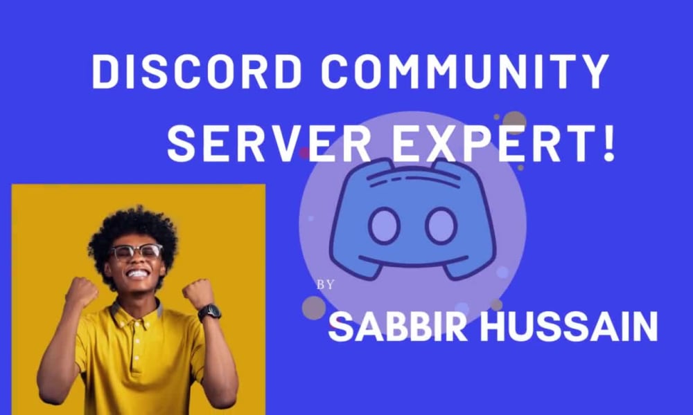 Best custom discord server for huge success. Upwork