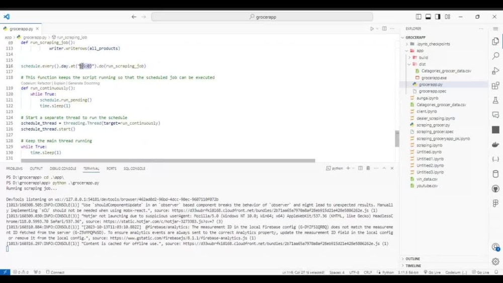 Python web scraping and create Python script for you to automate your ...