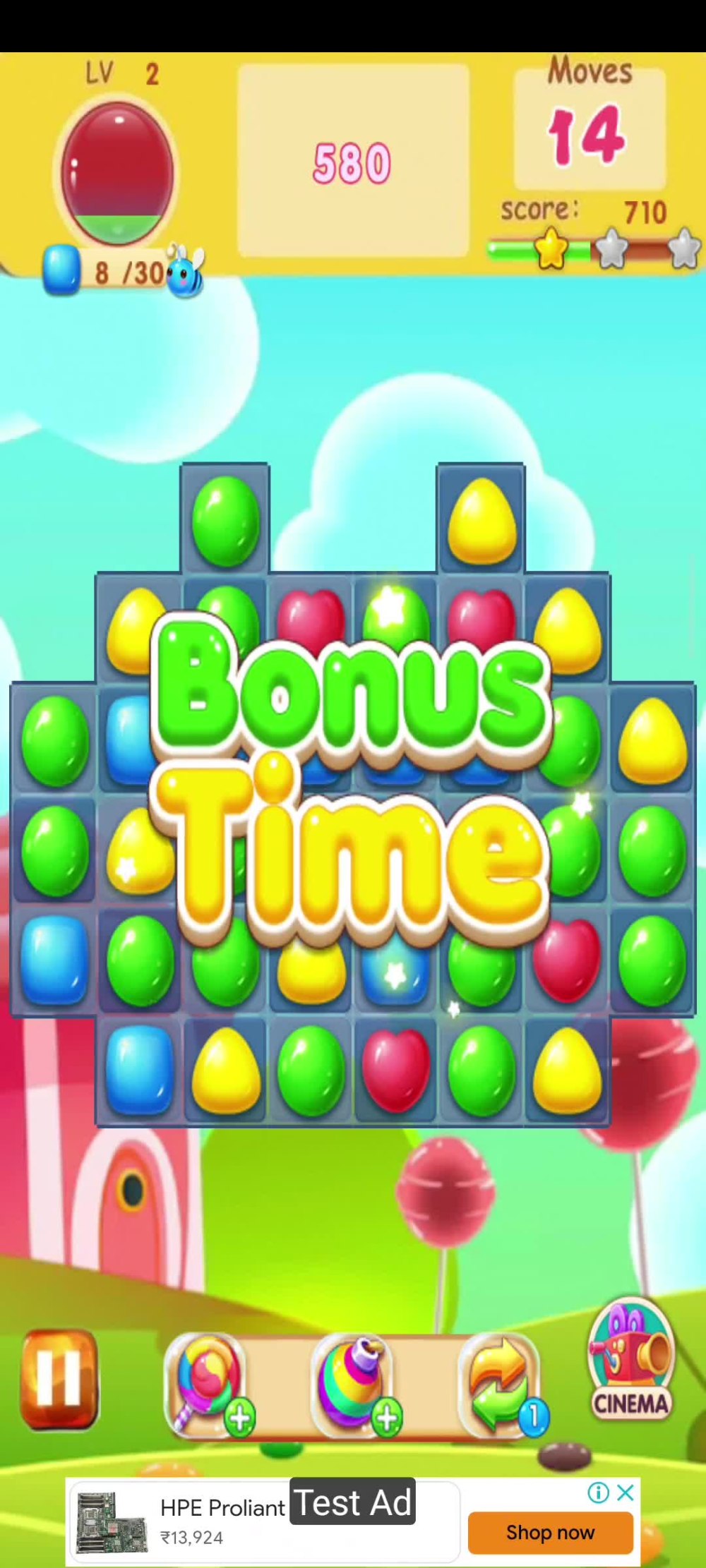 Candy Crush clone match3 game app with admob integration | Upwork