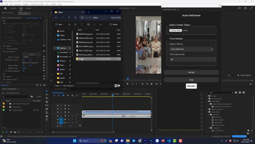 Extensions for Premiere Pro as per your request. Upwork