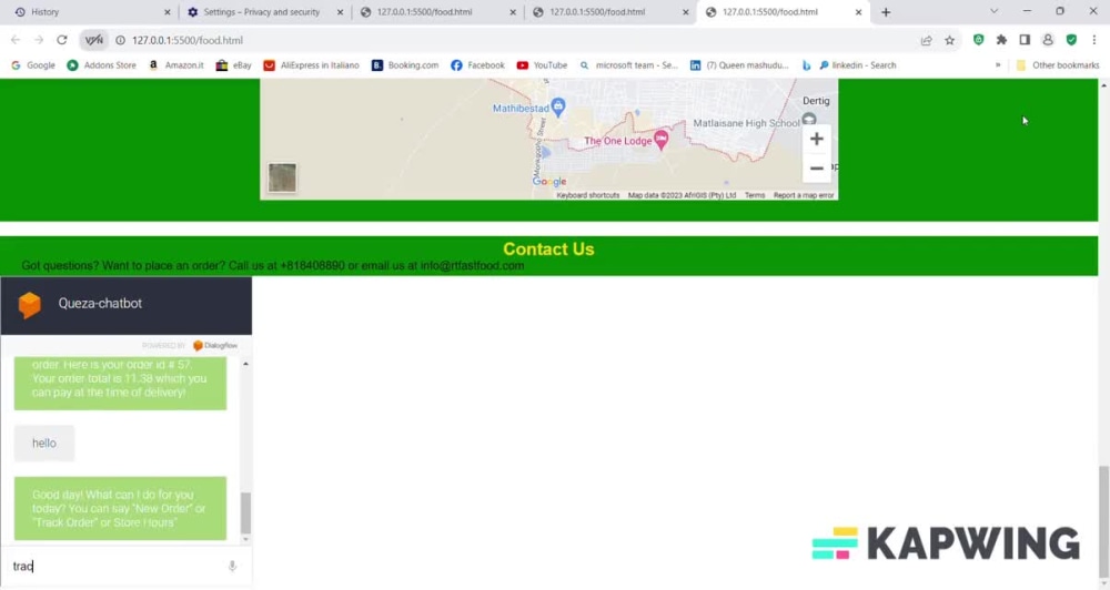 Integrate chatbot to company website | Upwork