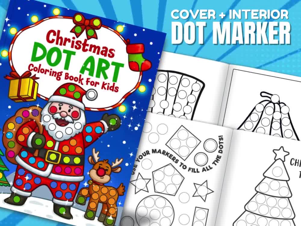 Dot Markers Activity Book  A Dot Art Coloring Book for Toddlers