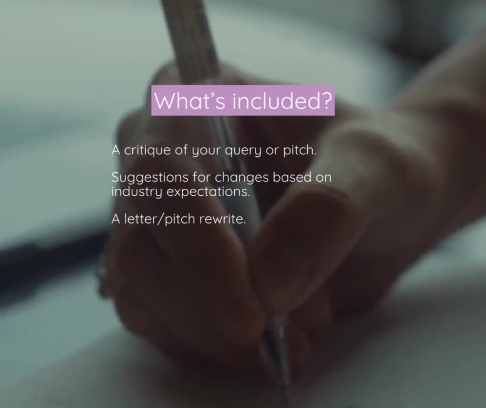 A query letter and/or book pitch critique Upwork