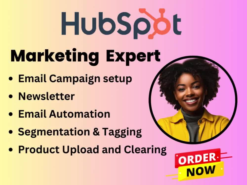 Hubspot CRM Marketing, Hubspot Automation, Integration, Pipeline Setup