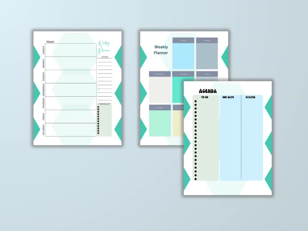 Yearly Planner Design