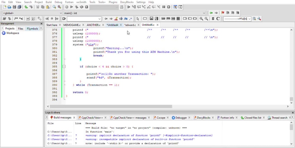 Code program in c/c++/c# | Upwork