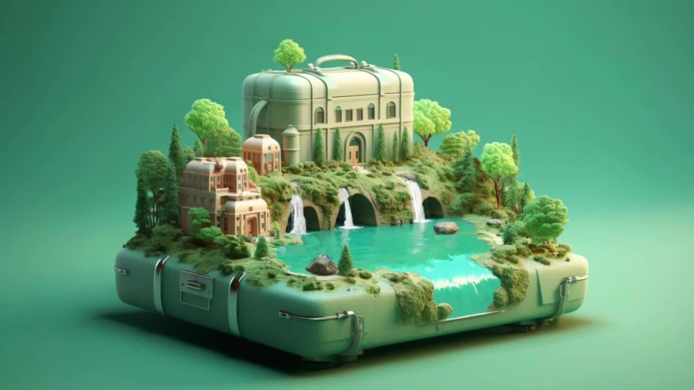 A short and looping video art animation Upwork