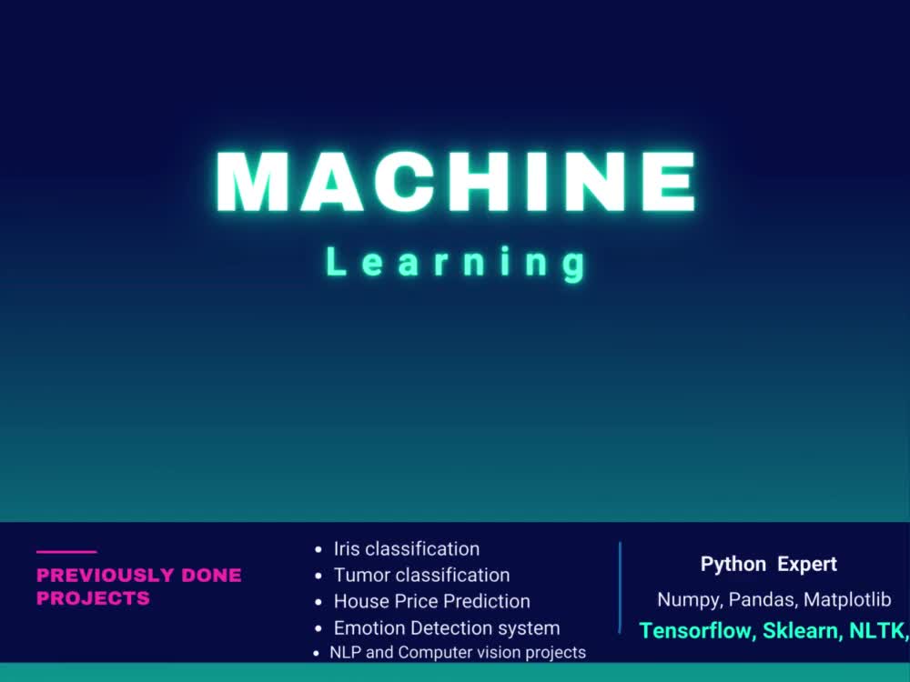 Machine Learning, Computer Vision, Data Science projects using Python ...