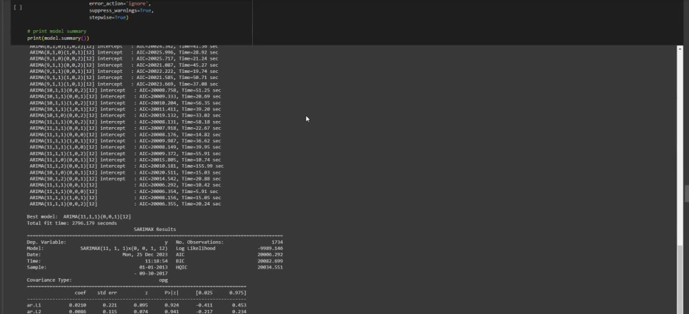 Advanced Demand Forecasting model in Python | Upwork