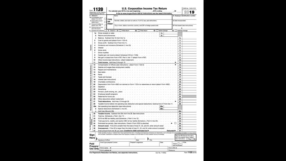 Form 5472 + 1120 for Reporting Your Foreign Owned Single