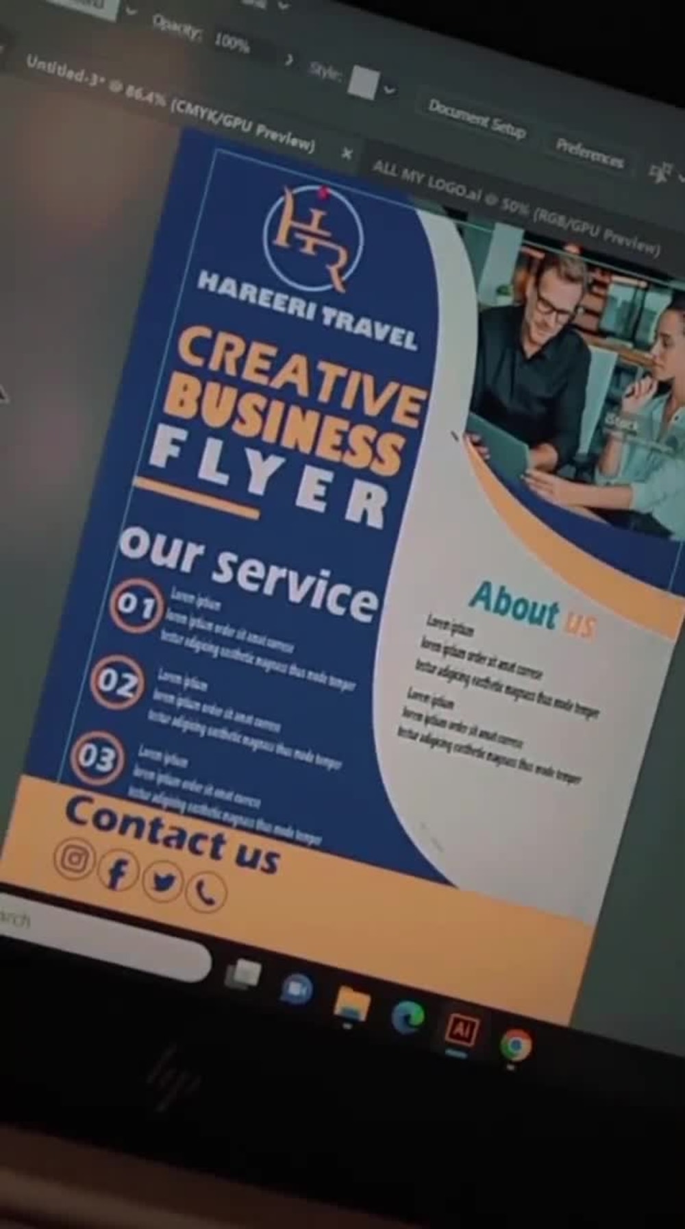 Certainly! In your graphic design, I'll ensure to deliver a visually ...