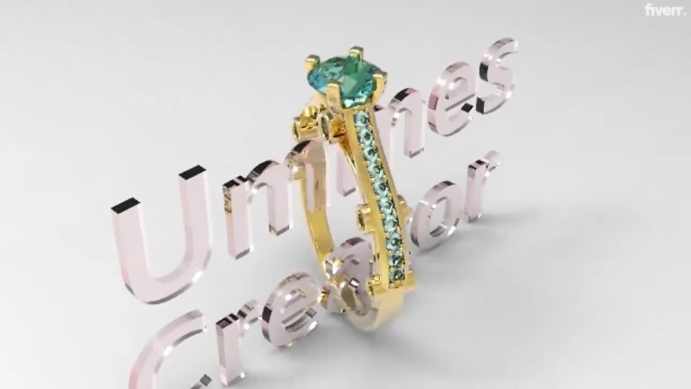 Any type of custom jewelry cad design | Upwork