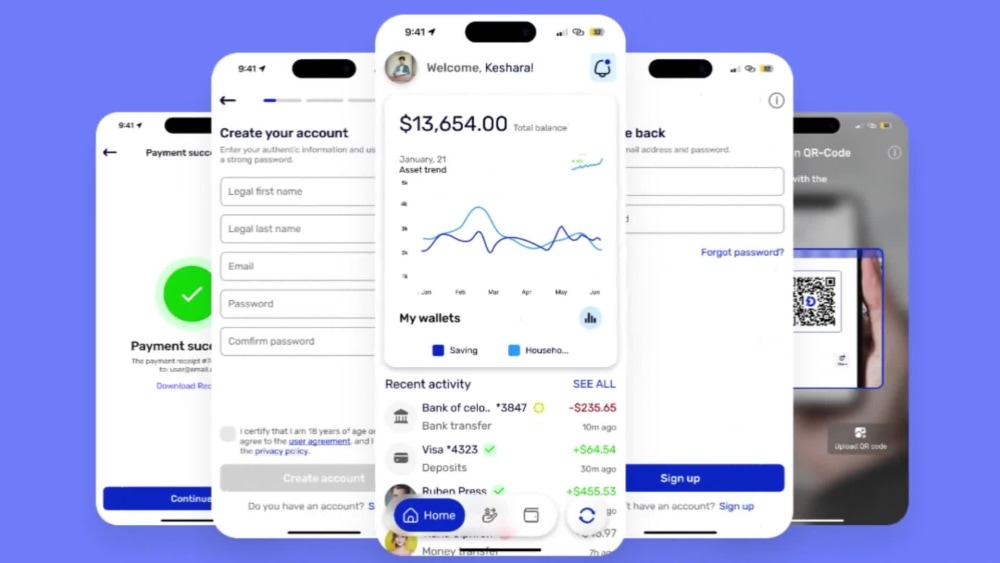 A custom UI & UX Design for Your Mobile App | Upwork