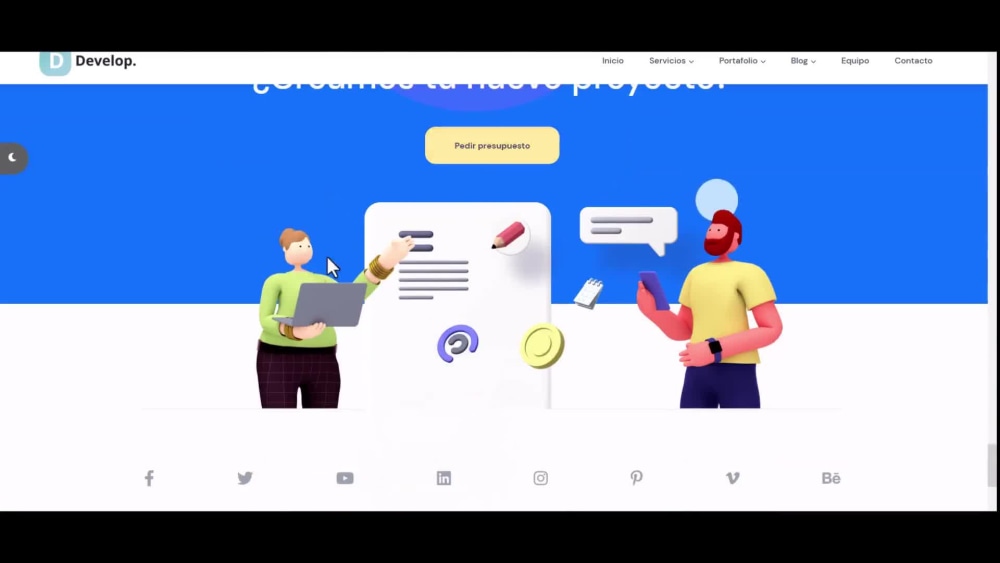 A responsive HTML, CSS, Javascript web page from your PSD, Figma, or ...