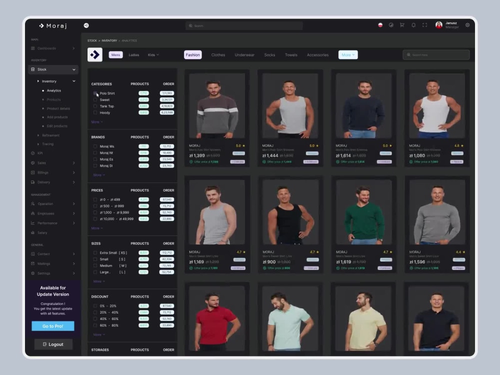 Website ui ux, landing page, mobile app ui, dashboard admin panel in ...