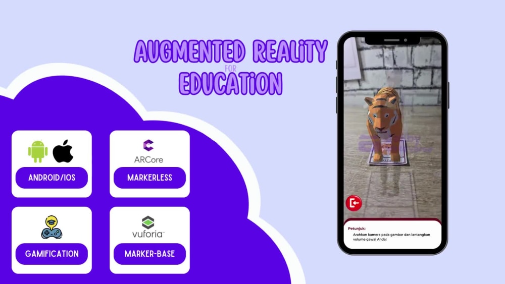 Gamification augmented reality education app Upwork