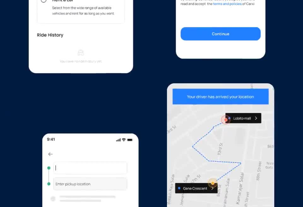 A visually appealing UI & UX Design app that meets your business' goals ...