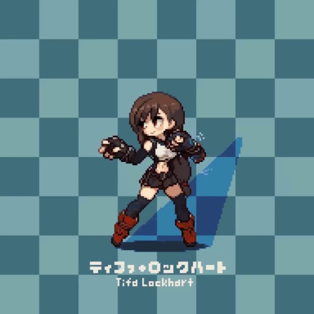 8 bit or 16 bit pixel art, sprite sheet, character design, game asset ...