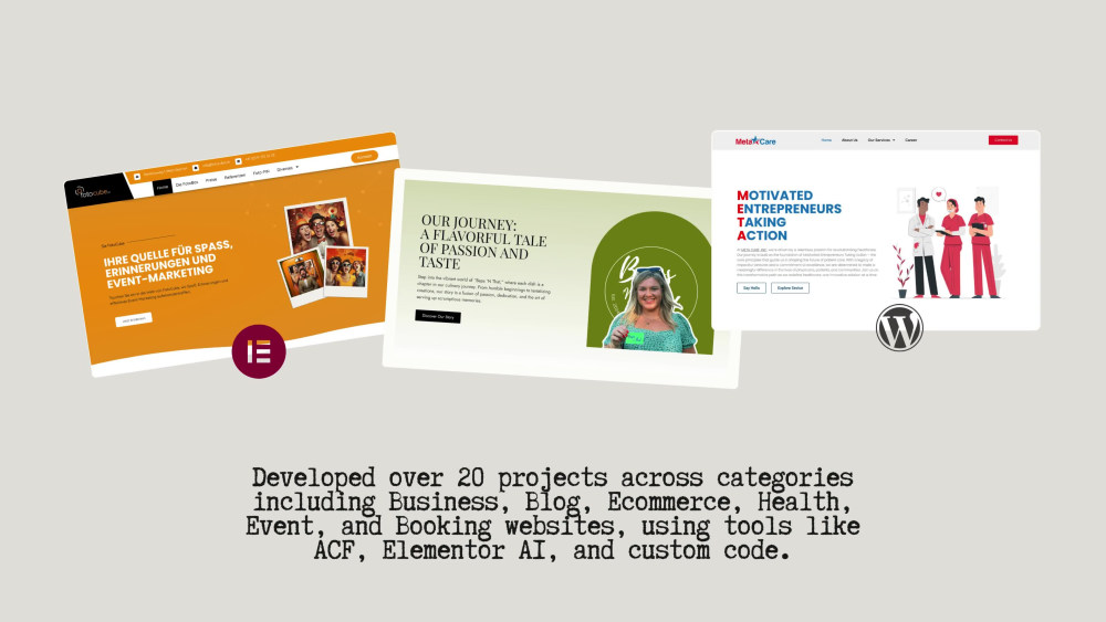 Responsive WordPress Website Design with Elementor | Upwork