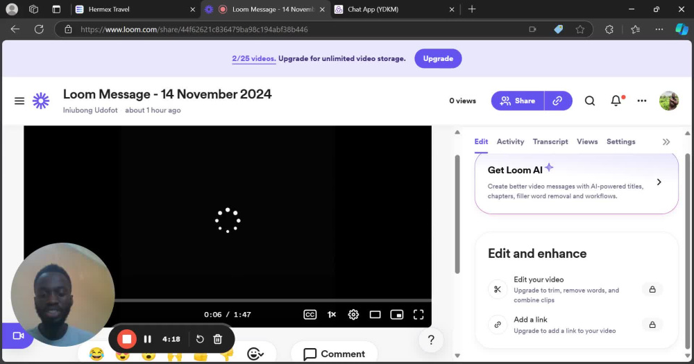 Play video