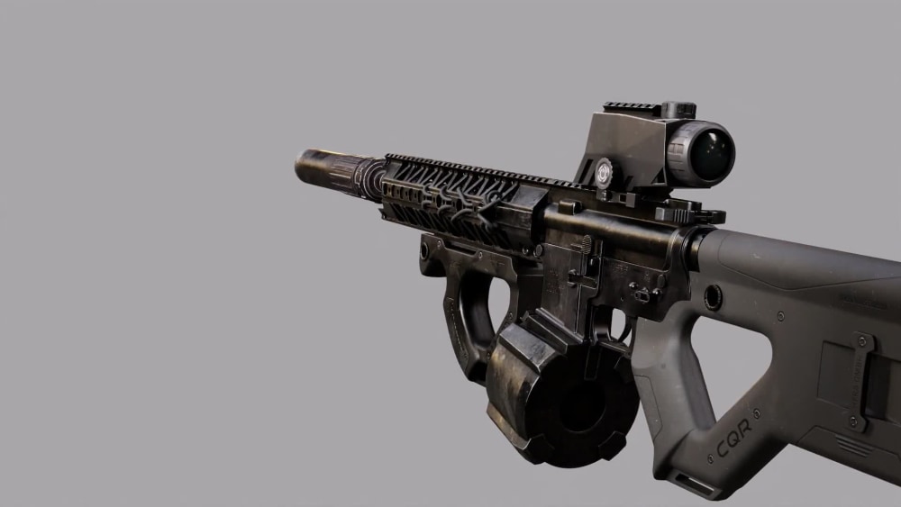 Hyperrealistic game-ready weapon 3D model | Upwork