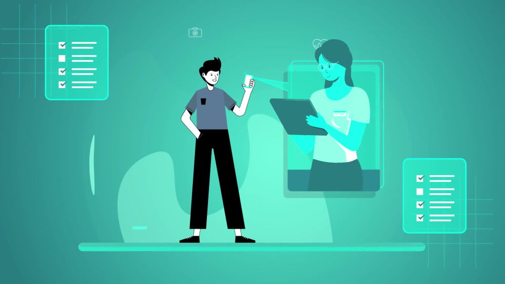 Animated video, explainer video, or 2D animated video with voice over ...