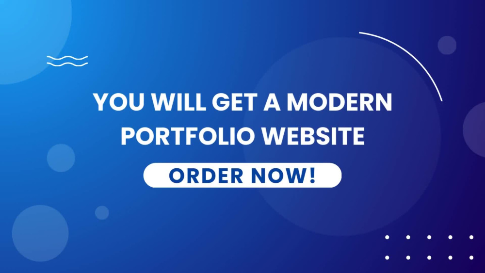 A Stunning Portfolio Website to Showcase Your Work | Upwork