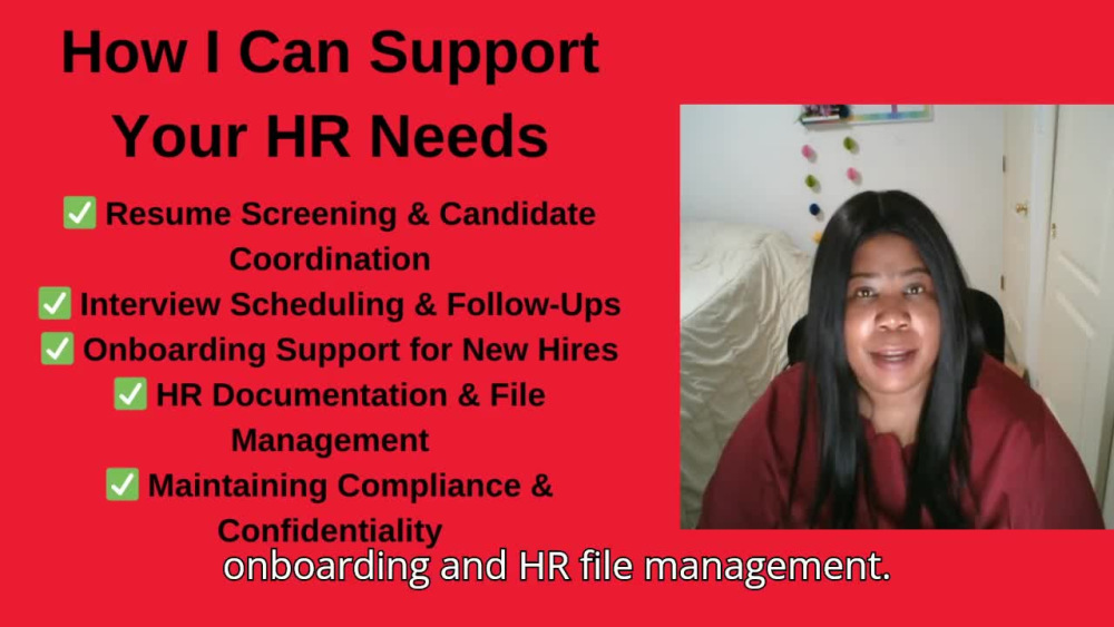 A human resources assistant | Upwork