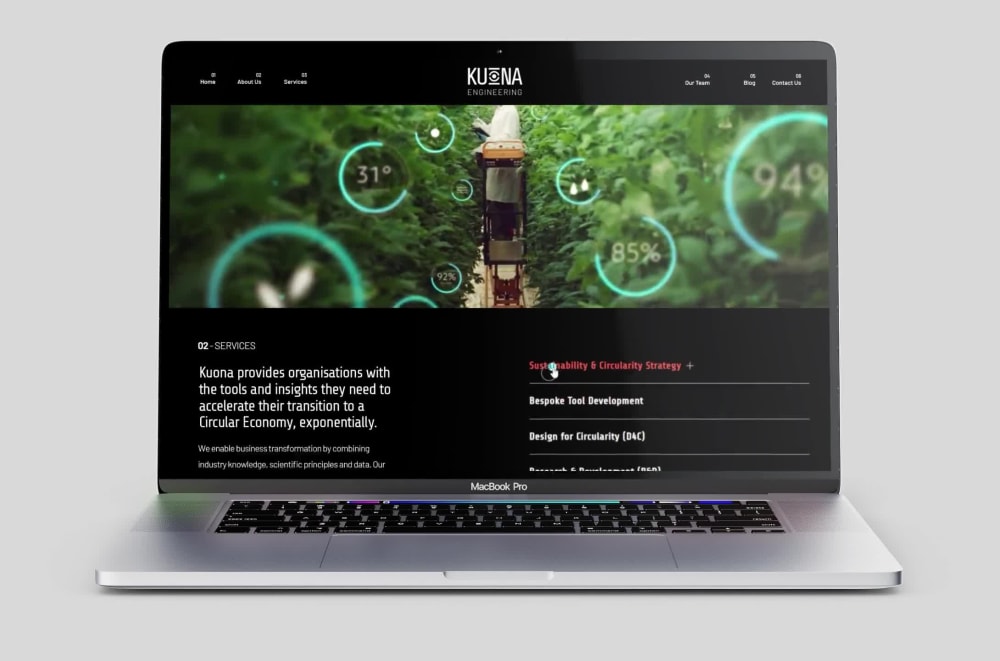 A stunning Framer site with custom design, scroll effects & fast ...