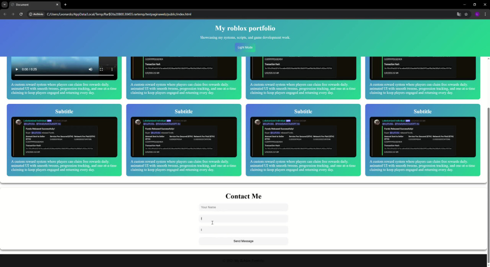 I will make a basic HTML,CSS,JS. website for your project (quick and ...