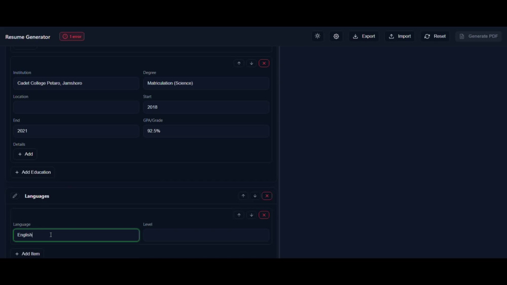 Play video