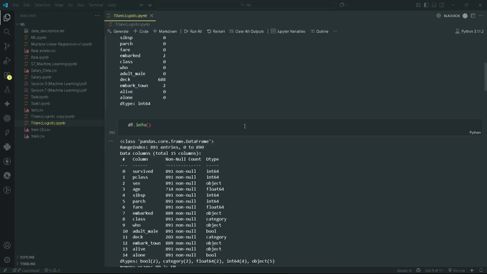 Basic predictive machine learning model using your dataset | Upwork