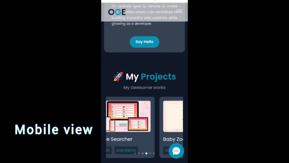 Modern Responsive Portfolio Website Using React & TailwindCSS | Upwork