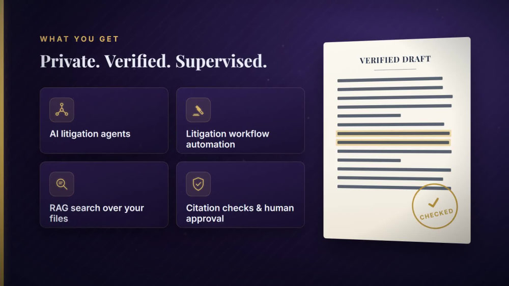 A private RAG legal research system over your case files or case law ...