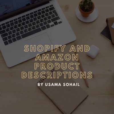 Highly engaging product descriptions for your Shopify and Amazon Store.