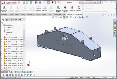 A quality 2D drawing or 3D modeling output.