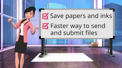 A Fillable, Interactive PDF. Big discounts for 50 pages and up!