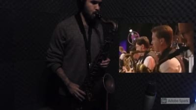 An amazing saxophone recording