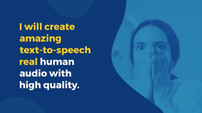 To convert your text into speech | Upwork