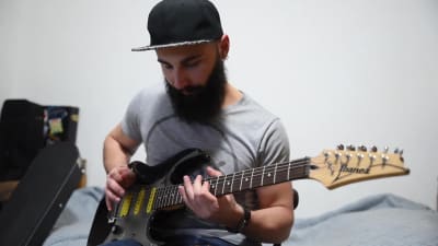 A SESSION guitar, bass, drums or keyboard player