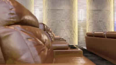 High quality theater (Cinema) room renders
