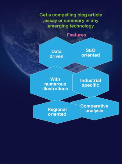 Professional blog, article  or an essay for any emerging technology