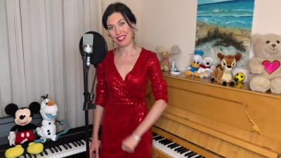 A professional female vocal record