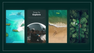A fantastic animated instagram story