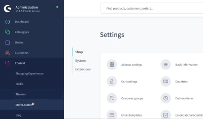 Shopware 6 store fully functional. SEO/SEM, tracking included